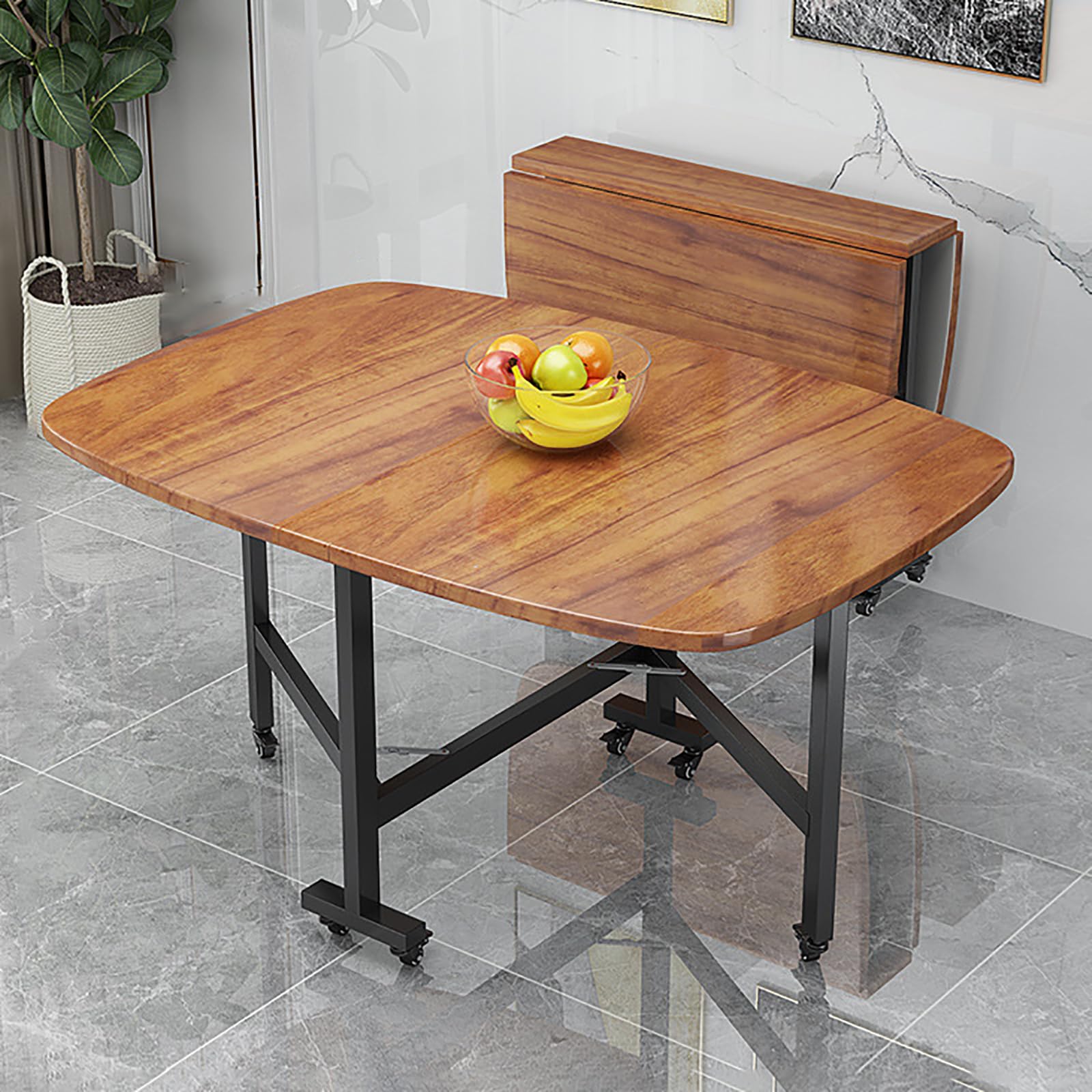 Table de salle à manger pliante bois : la solution pour petits espaces