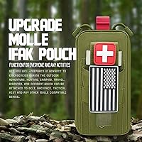 Vista 7 de Actualización 1000D láser corte Ifak bolsa Molle, táctico Molle EMT cinturón bolsas de primeros auxilios para mochila cinturón