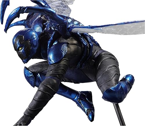 Miniatura 3 de McFarlane Toys - Estatua de resina de 12 pulgadas de DC Direct Blue Beetle (película de escarabajo azul)