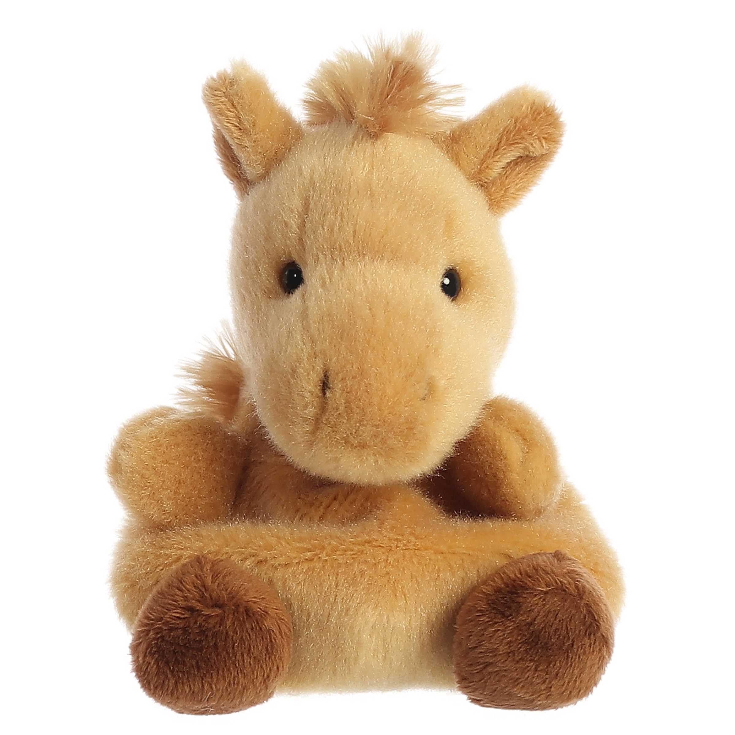 Aurora® Adorable Palm Pals™ Gallop Pony™ Stuffed Animal - Pocket-Sized Play - Collectable Fun - Brown 5 Inches