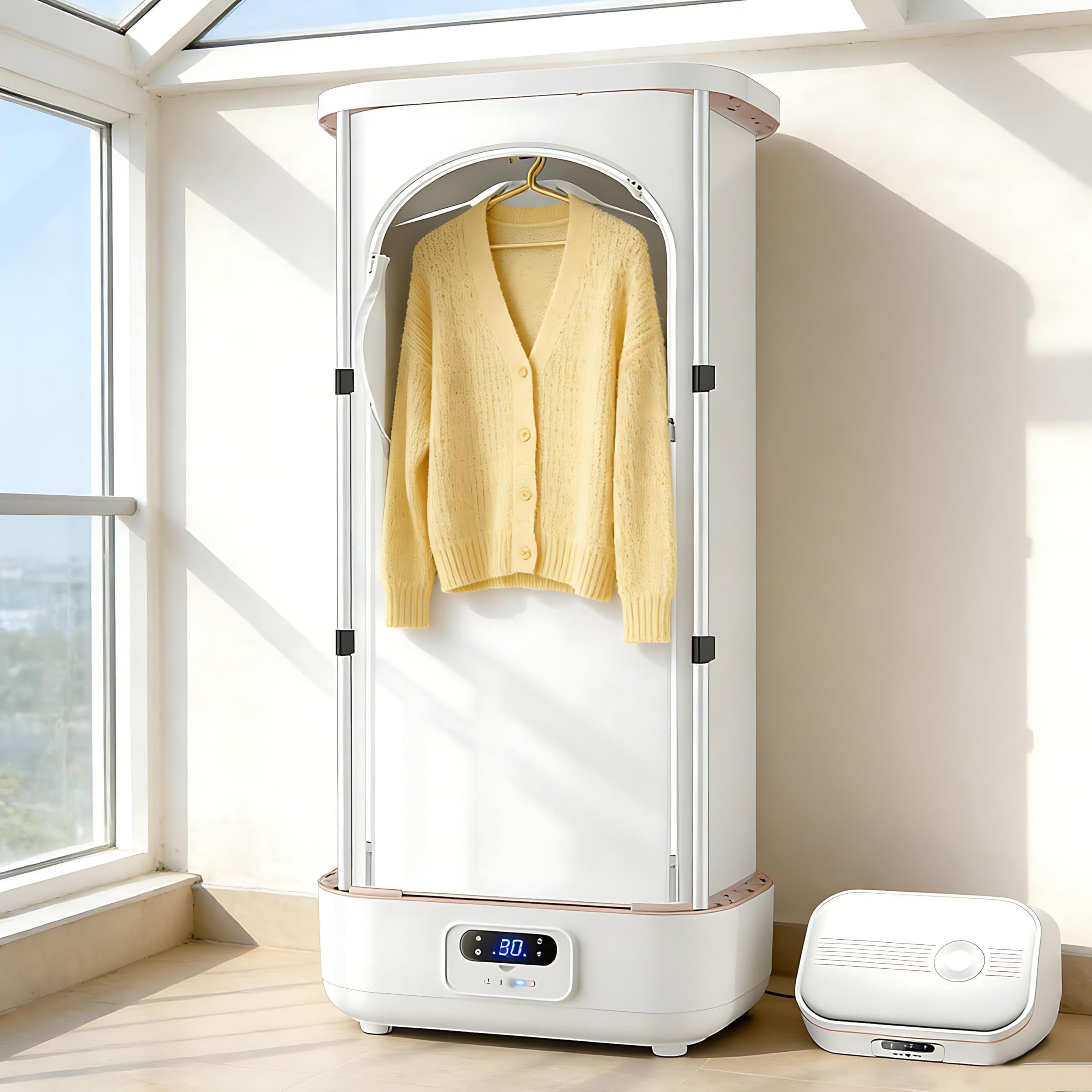 Máquina de Planchado Automática, Secadora de Ropa, Máquina de Secado a Vapor, Portátil, para el Hogar, Máquina para Planchar Ropa, Máquina para Eliminar Arrugas y Doblar