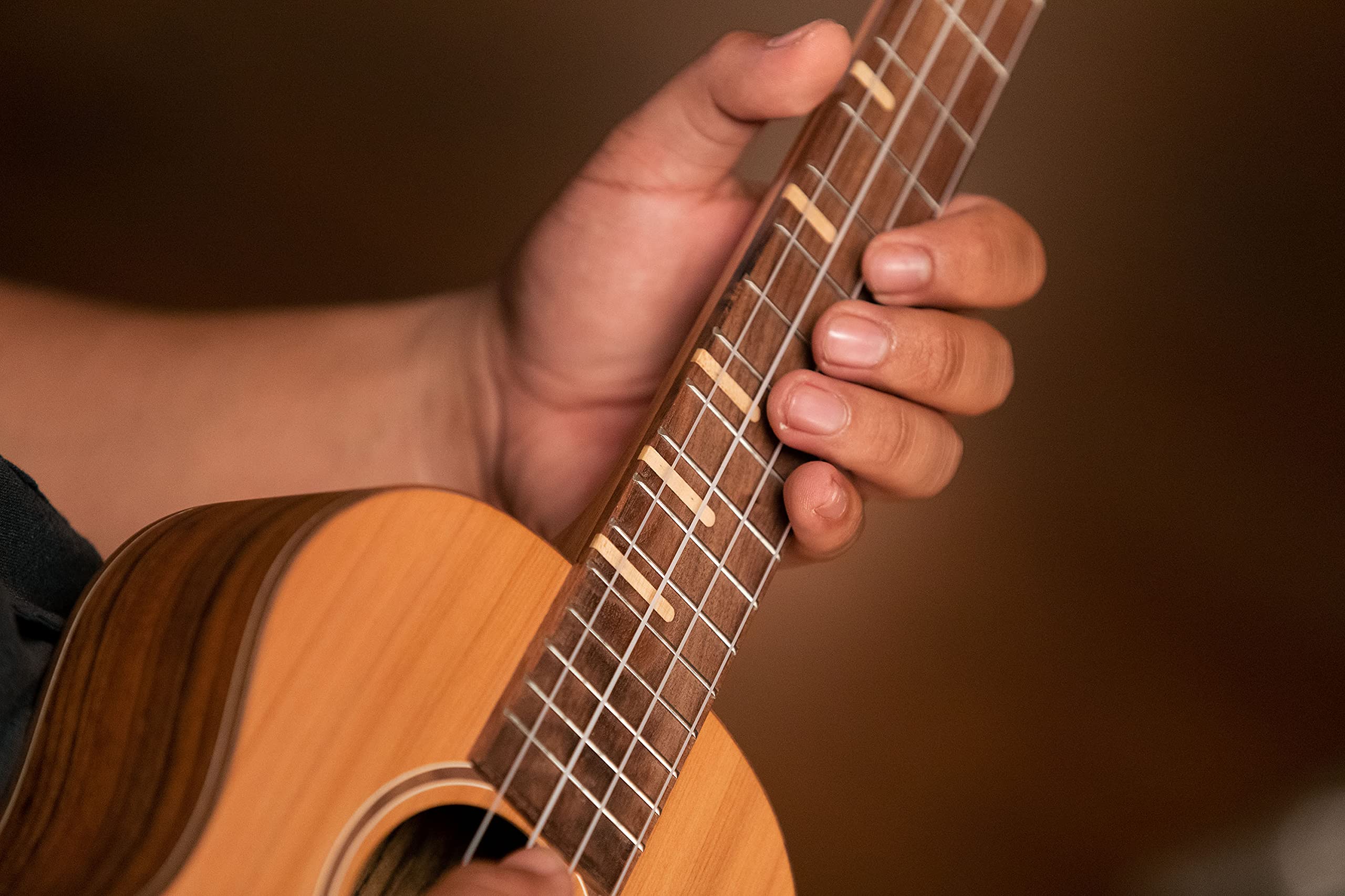 Ortega Guitars Ukulele Tenore Acustico – Timber Series – Gig Bag Inclusa – Cedro / Noce, Natural (RUTI-TE)