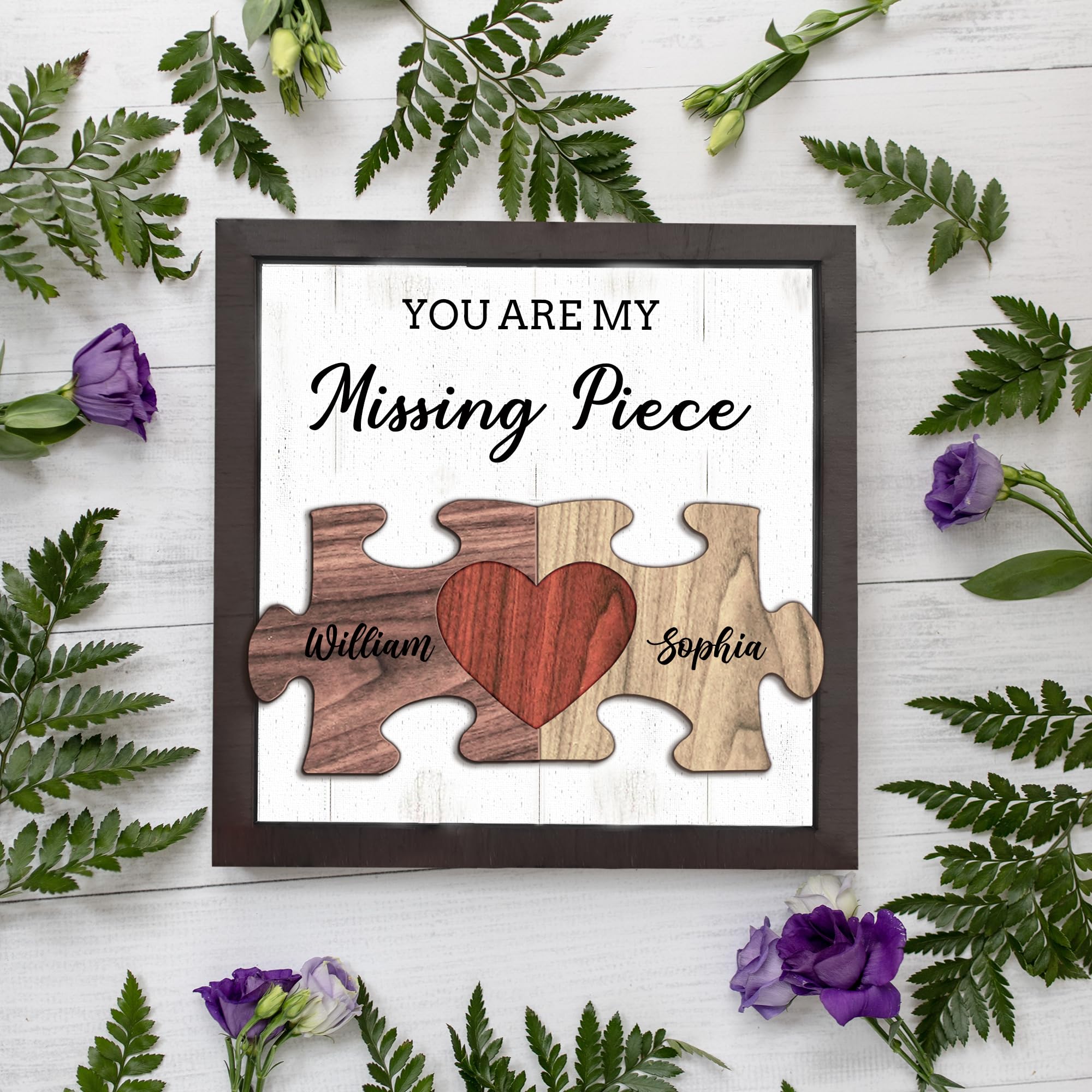 Missing Puzzle Pieces Quotes Puzzle Piece Keychain Set You Are My