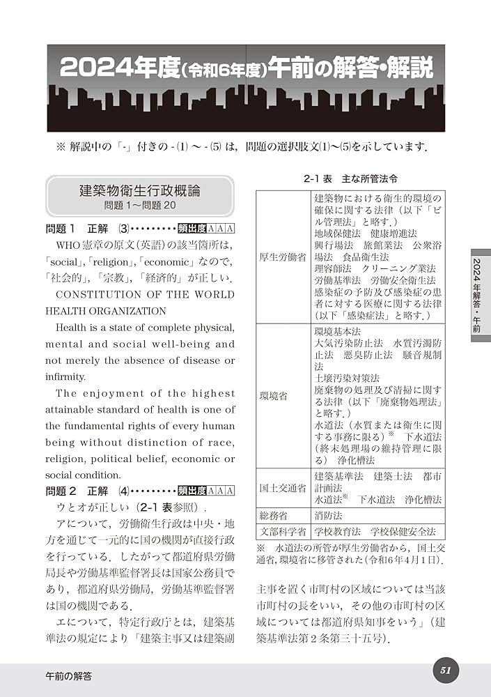 ビル経営管理士試験　解答追記＆なし版（最新7年間分） ビル経営管理士試験 解答追記版（最新5年間分） - メルカリ