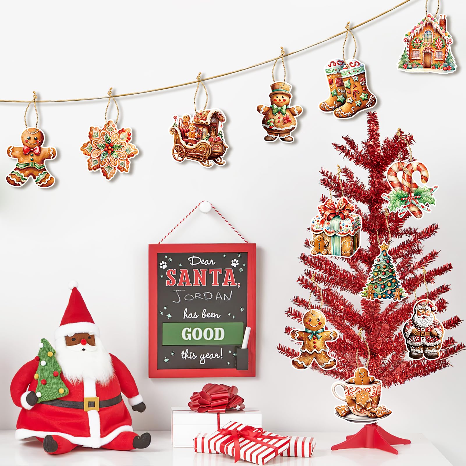 Étiquette Volante De Décoration Sapin Noël Étiquettes Bricolage