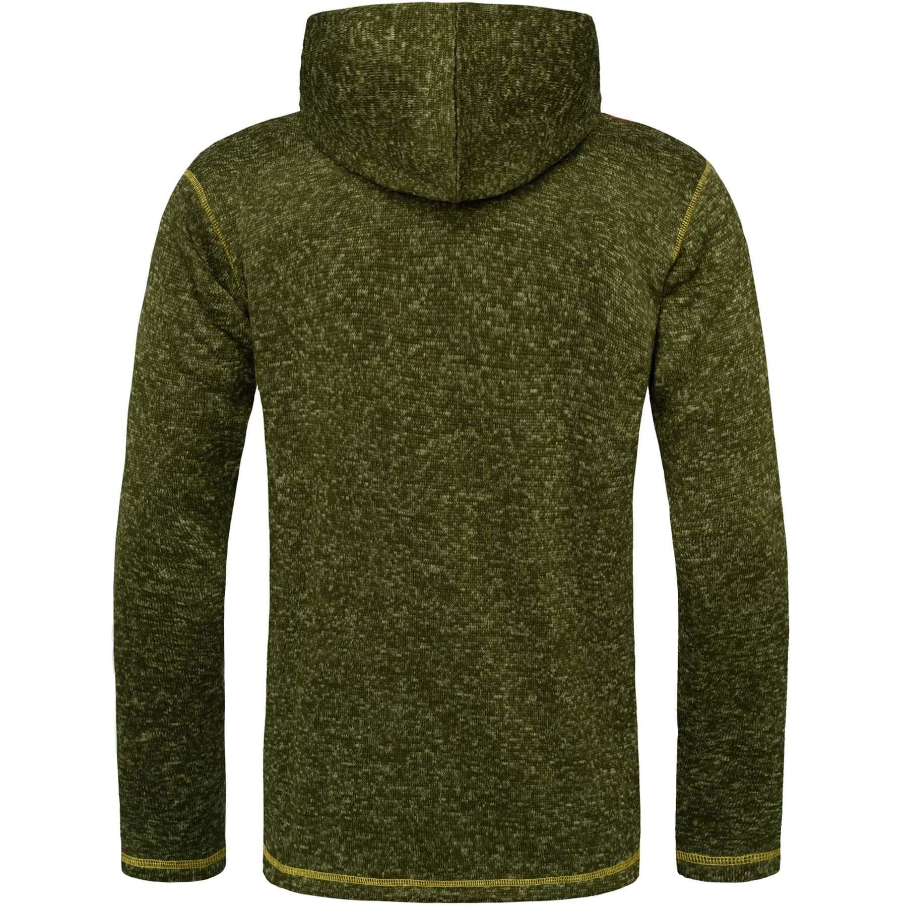 Nebulus Herren Fleecejacke NORSKA, warme Fleece Jacke, mit langem Full-Zip Reißverschluss