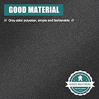 Vista 4 de X AUTOHAUX Cubierta de salpicadero de automóvil, de poliéster gris, antideslizante, alfombrilla protectora para Toyota Corolla 2009-2011