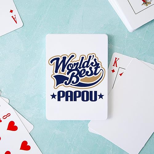 Miniatura 3 de CafePress Papou (Worlds Best) Standard Size Playing Cards