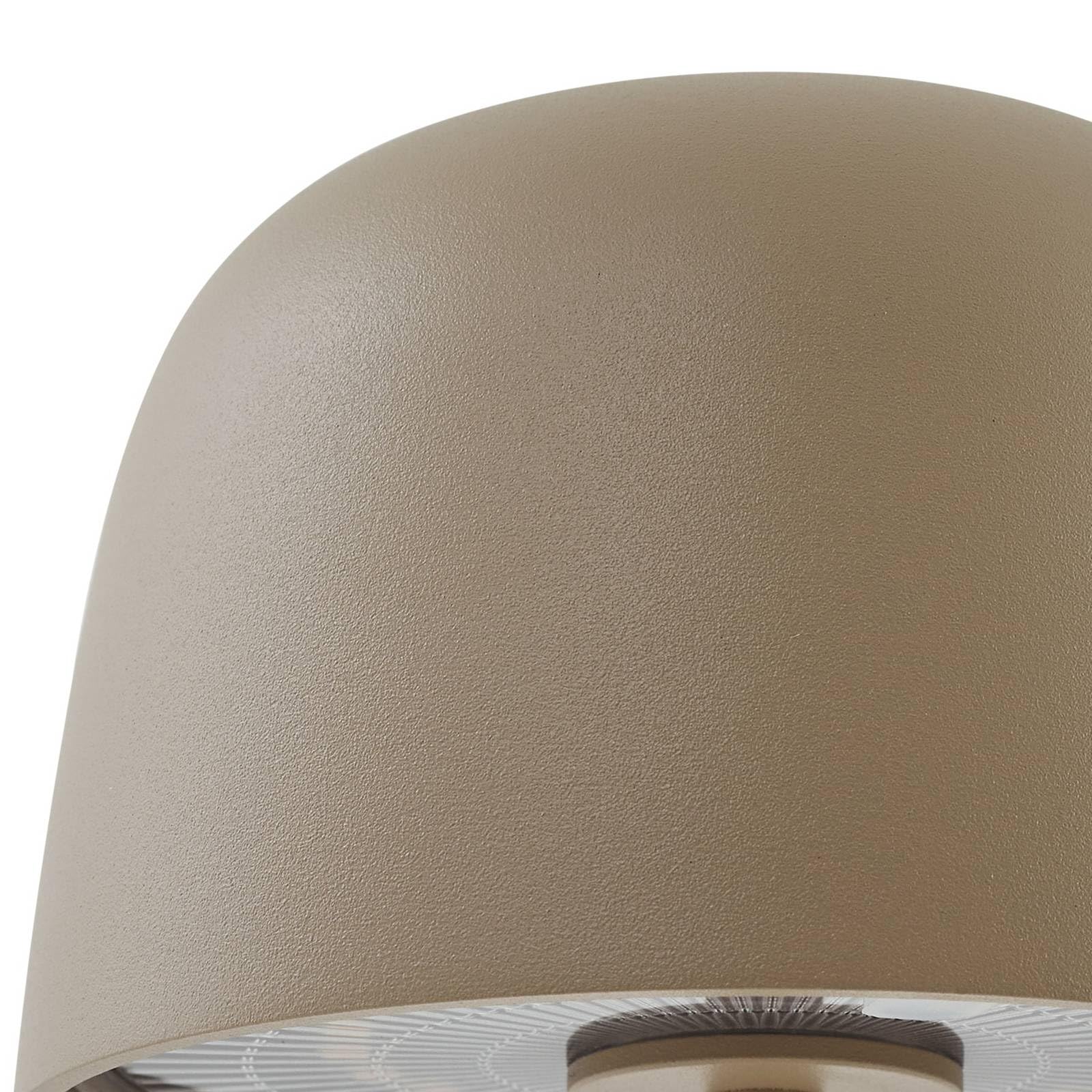Lindby Dimmbare LED Akku Tischlampe kabellos mit Touchsensor, aufladbar tragbare Tischleuchte für innen außen Outdoor IP54 Lampe Garten