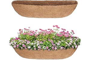 GreatBuddy 36 Inch Coco Liners for Planters: Sturdy and All-Natural Planter Liners