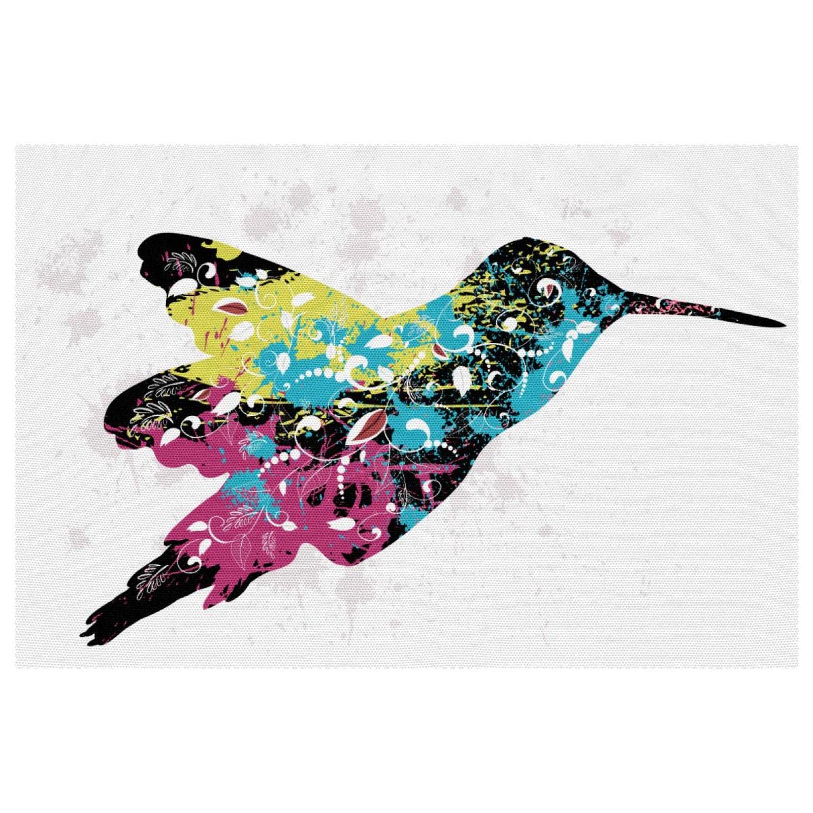 Sets de table oiseaux colorés pour décorer et animer vos dîners en famille