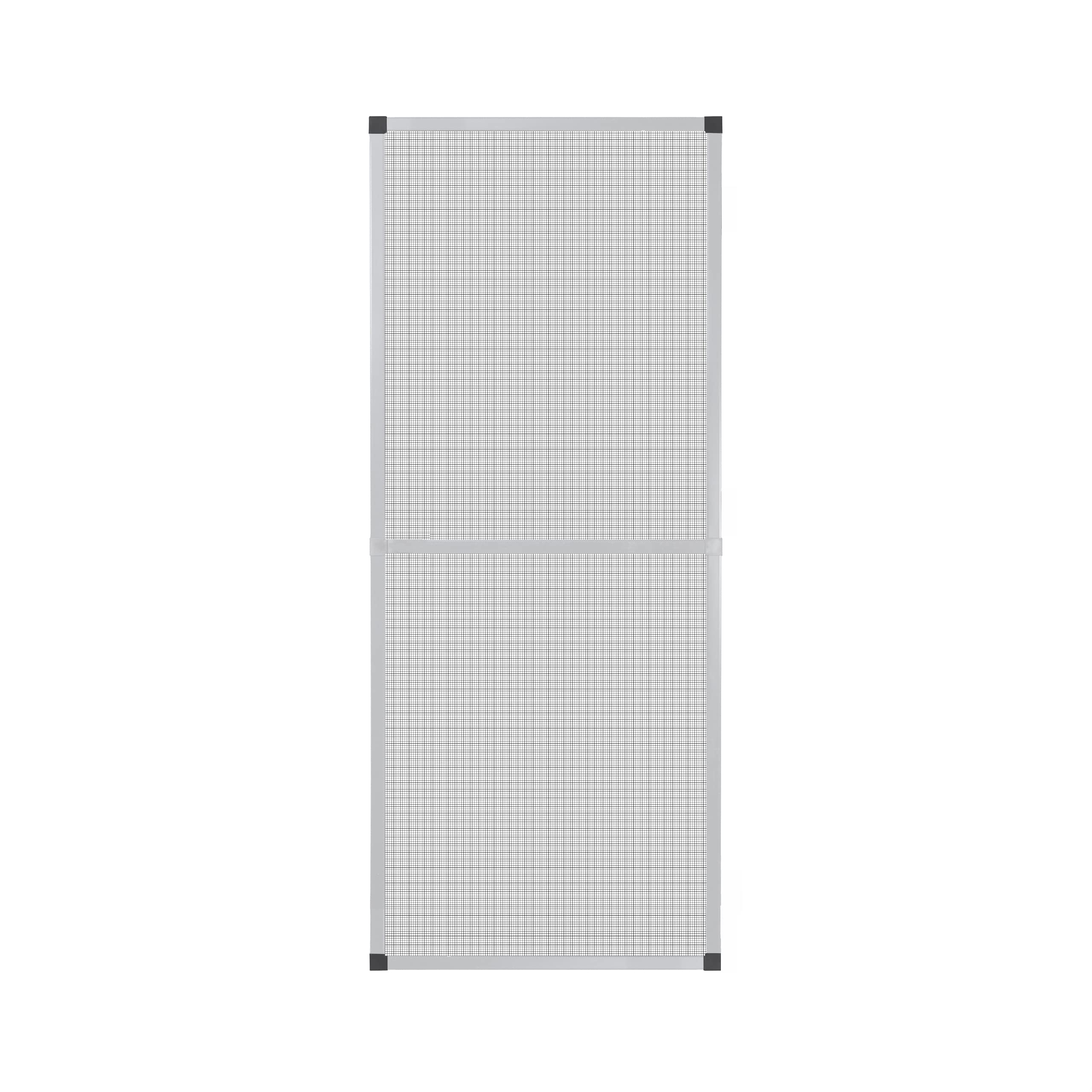 APANA - Fenster Fliegengitter mit Alurahmen & robustem Fiberglasgewebe - Insektenschutz Fenster mit umlaufender Bürstendichtung - Fliegennetz Fenster Montage ohne Bohren (130 x 240 cm | Anthrazit)