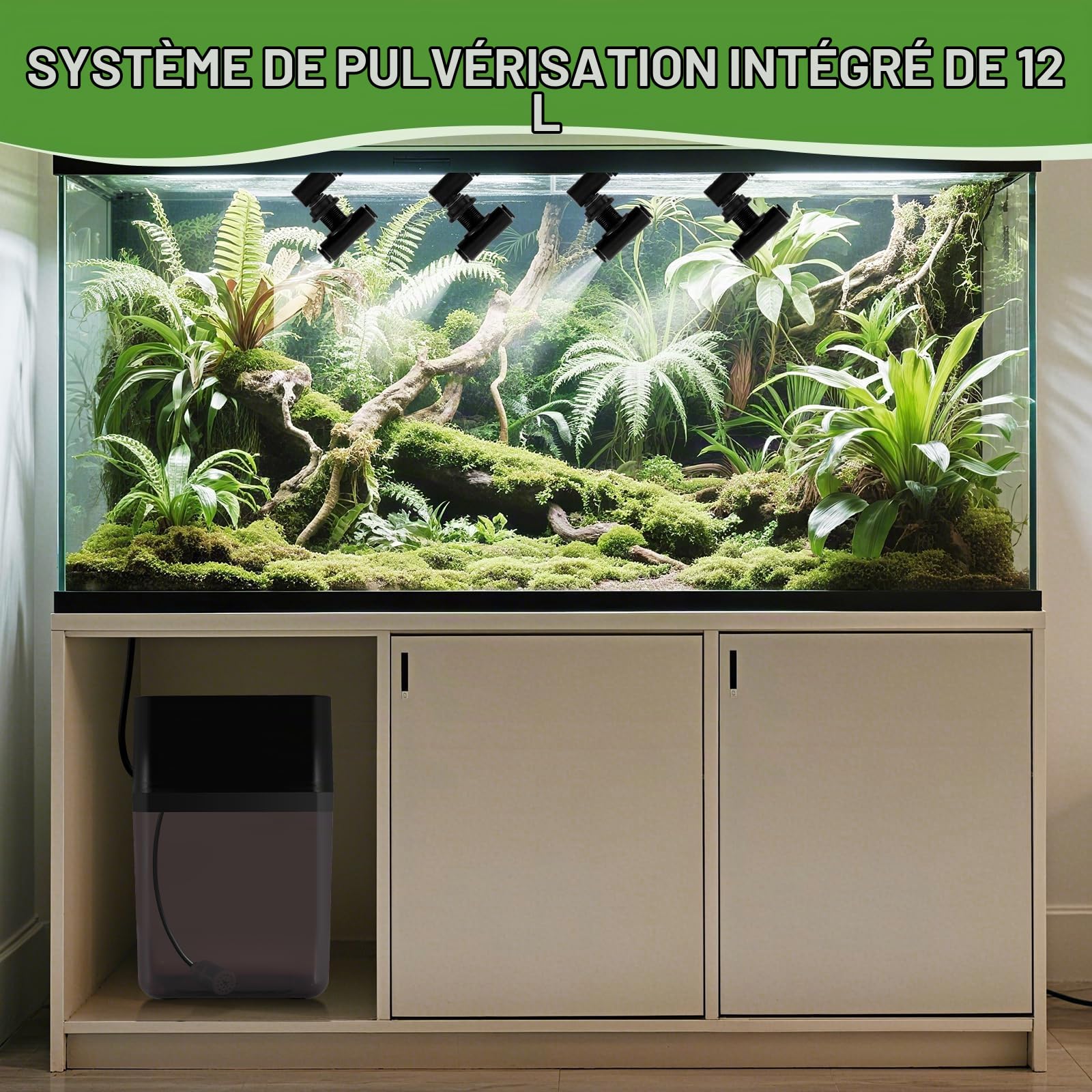 BAOSHISHAN Système de brumisation humidificateur pour Reptiles