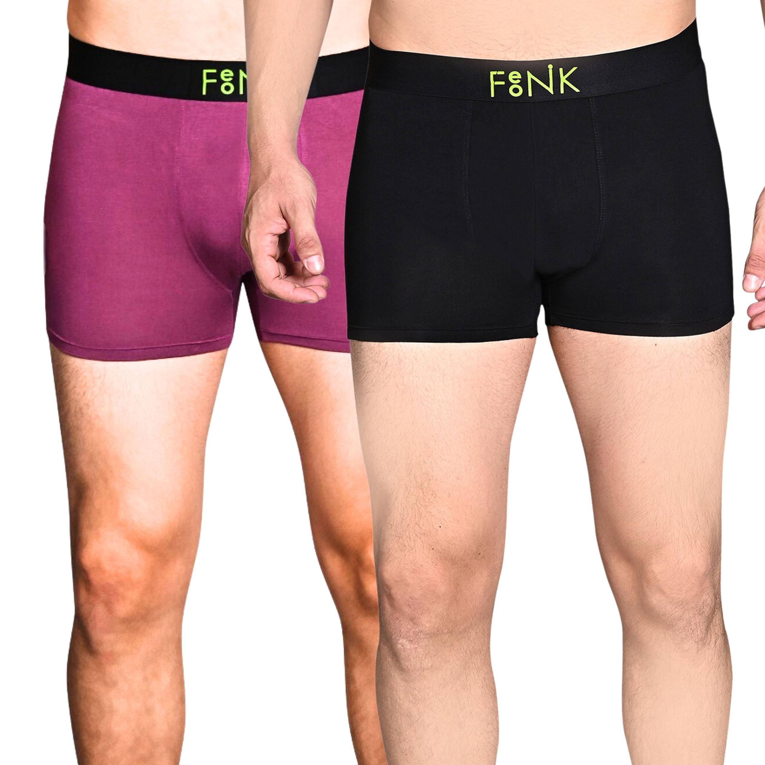 feonik Organic Bamboo Trunks for Men (Pack of 2)-picture-32