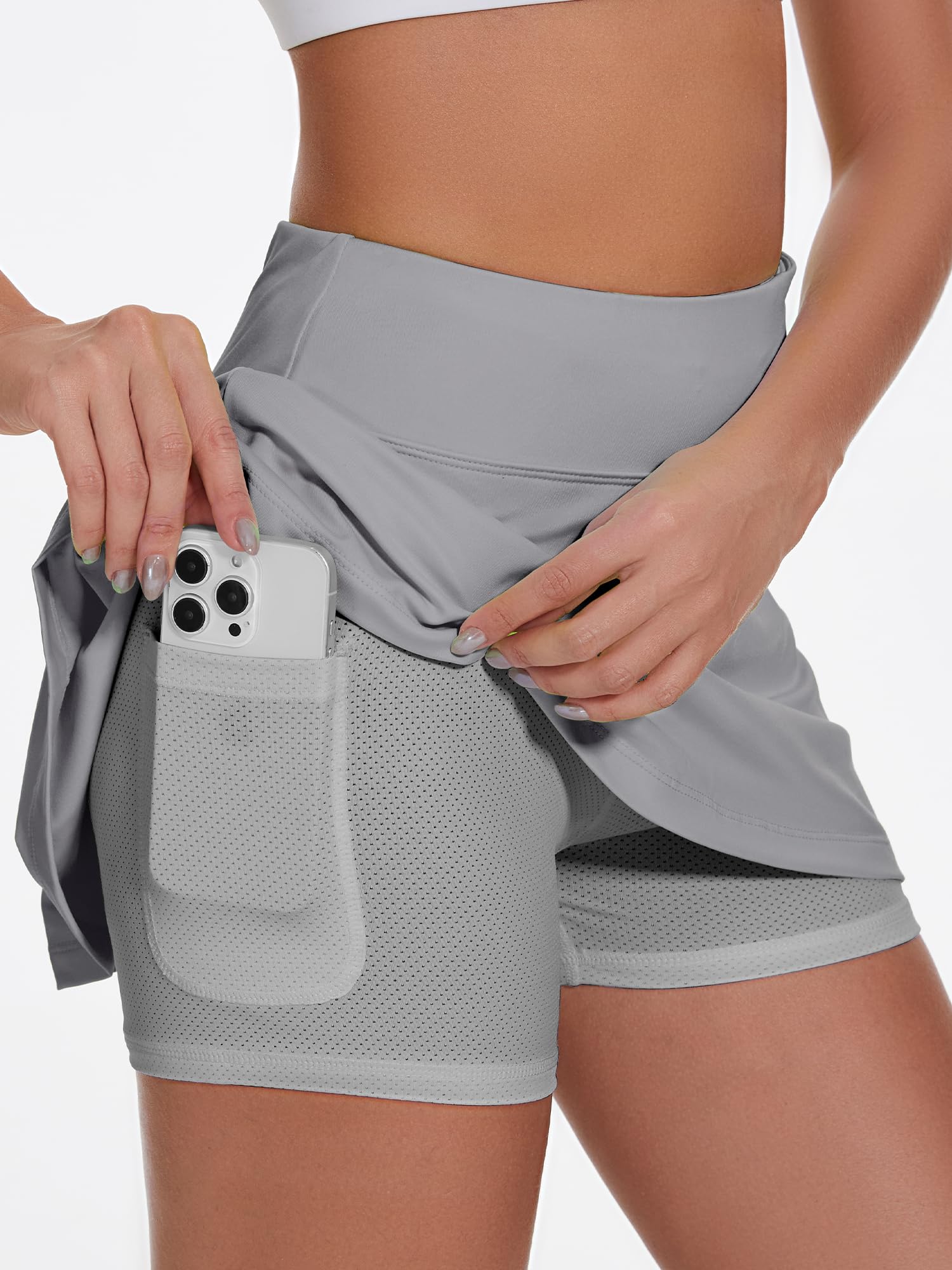 Ibeauti Pleated Tennis Skirt Moderno/Adattabile Donna