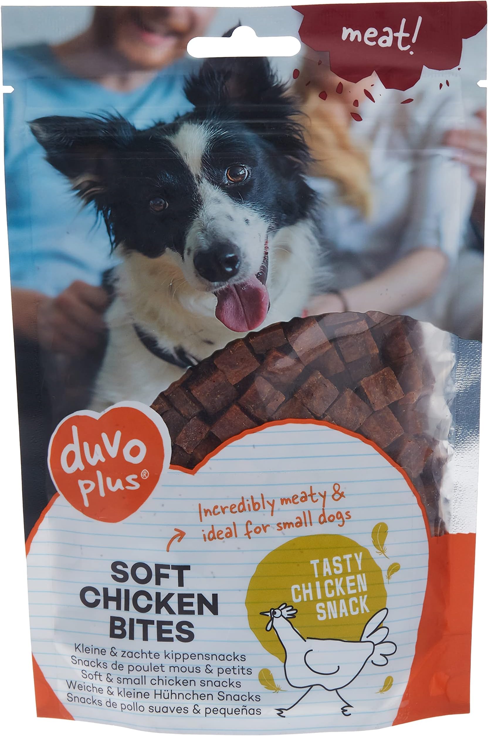 DUVO Meat Soft Chicken Bites (200g, Multicolor)