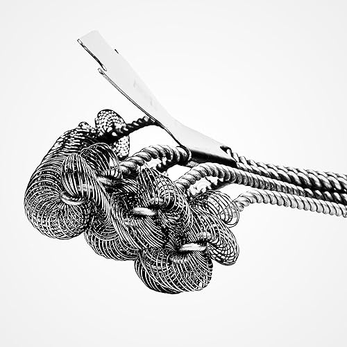 Vista 8 de BBQ-AID Cepillo de parrilla para parrilla al aire libre sin cerdas, cepillo de barbacoa de 18 pulgadas para kit de limpieza de parrilla, cepillo