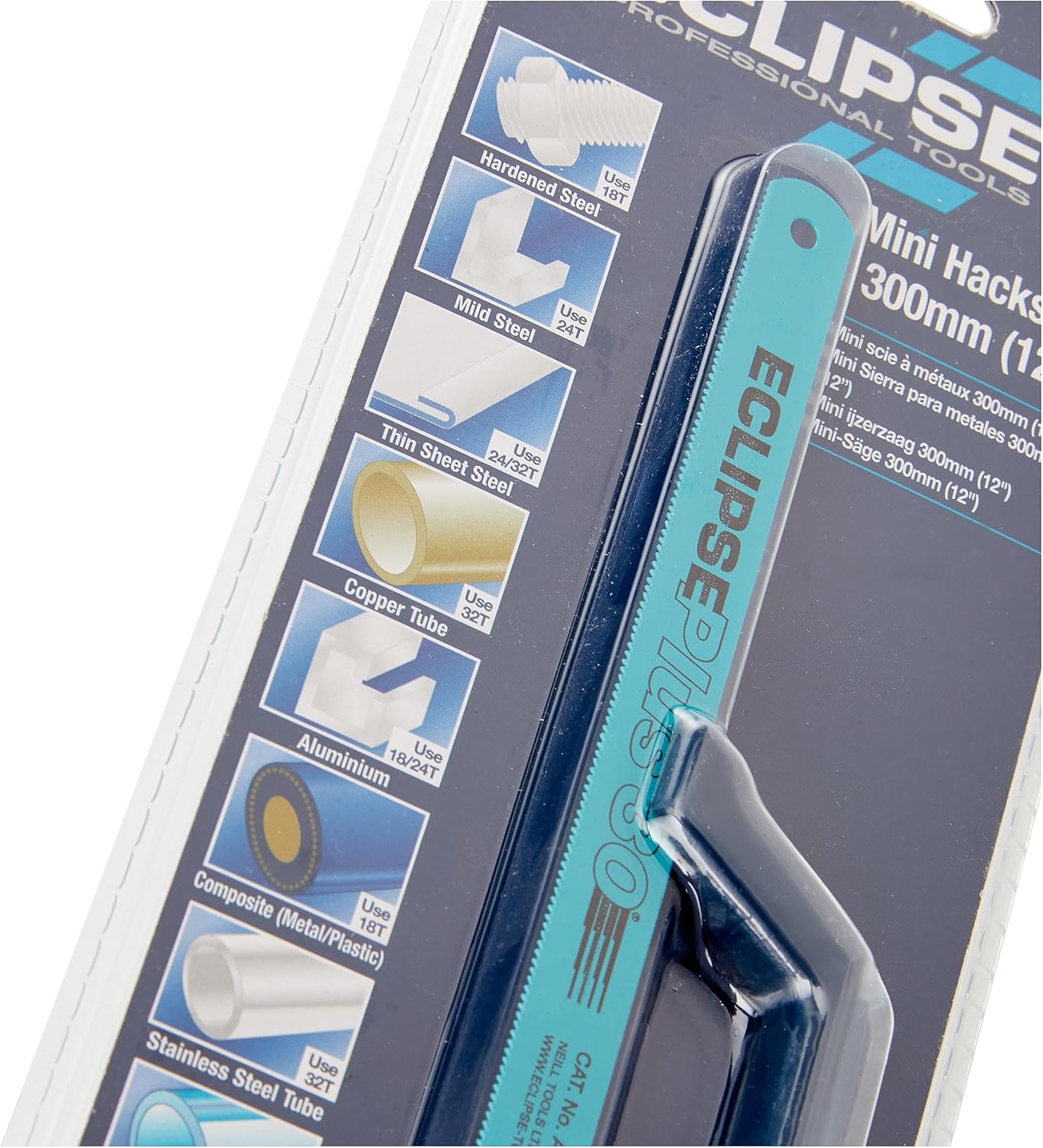 Eclipse Professional Tools 15TND Mini Hacksaw Frame