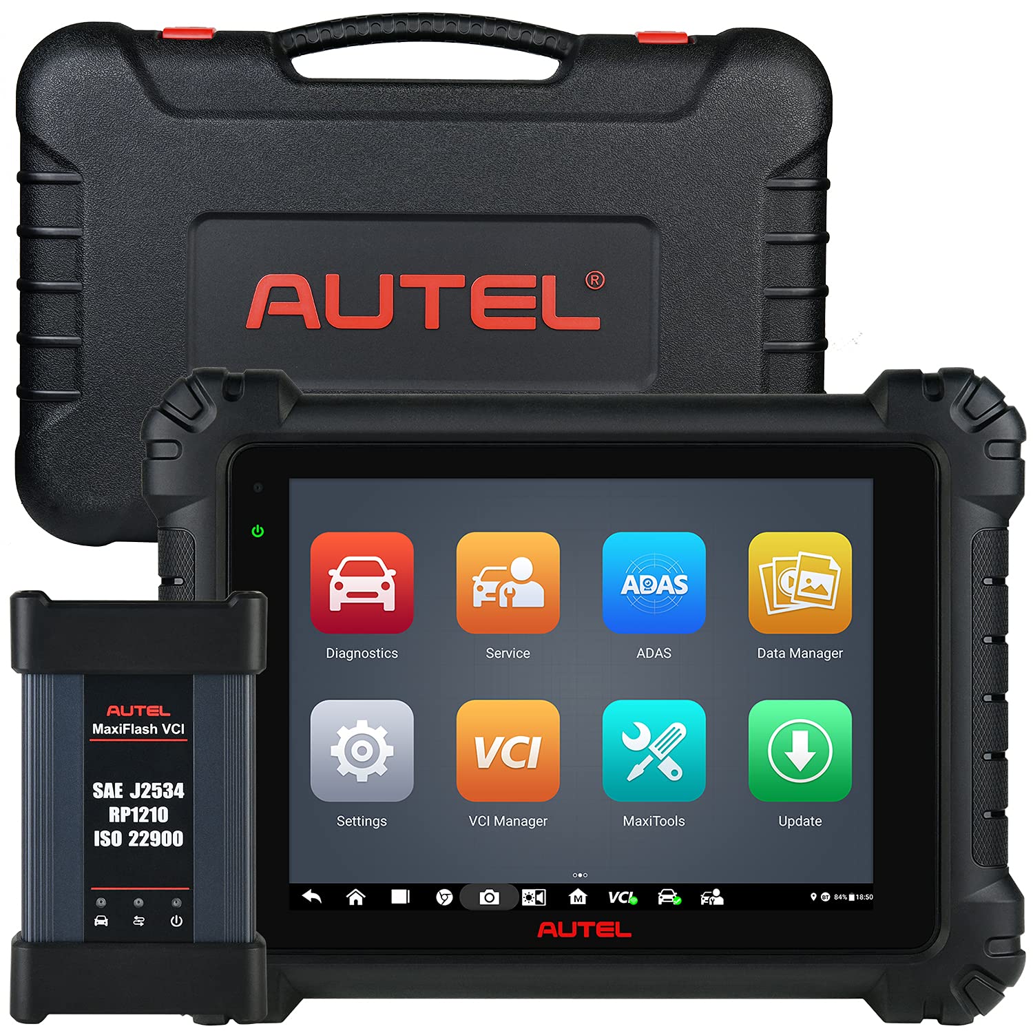 Autel MaxiSys MS909, 2021 Newest Intelligent Diagnostic Scan Tool, Advanced J2534 for ECU Programmin