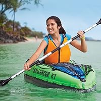 Vista 4 de Intex Challenger K1 Kayak deportivo inflable para 1 persona, con remos y bomba