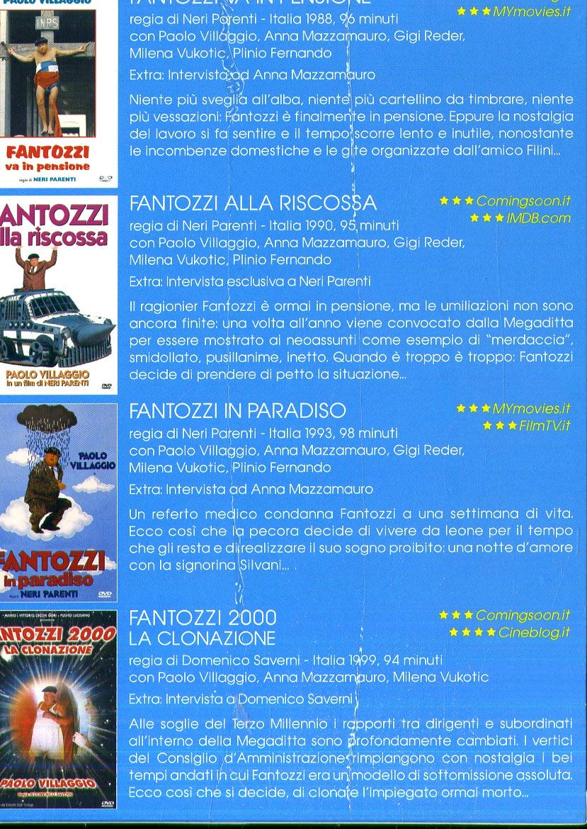 Fantozzi Collection(Box 4 Dvd)