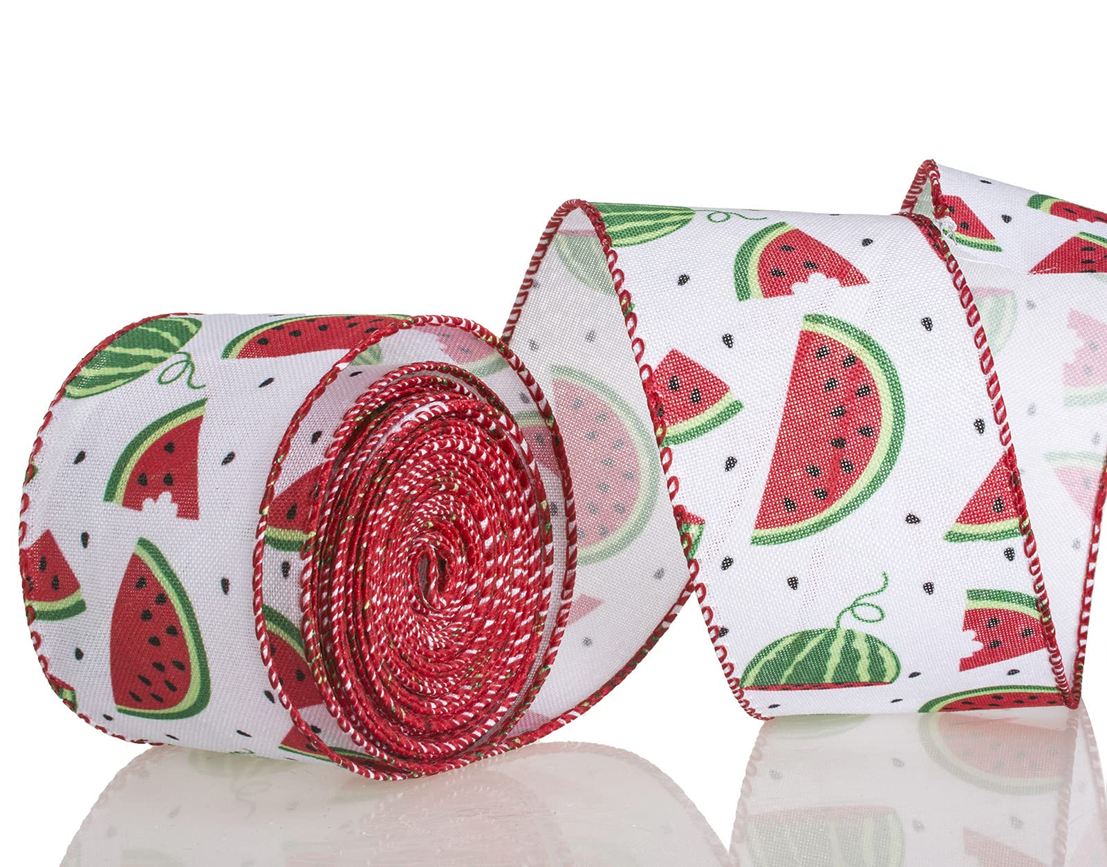 Satin Leopard Print Ribbon Double Face 1/4 x 15 feet