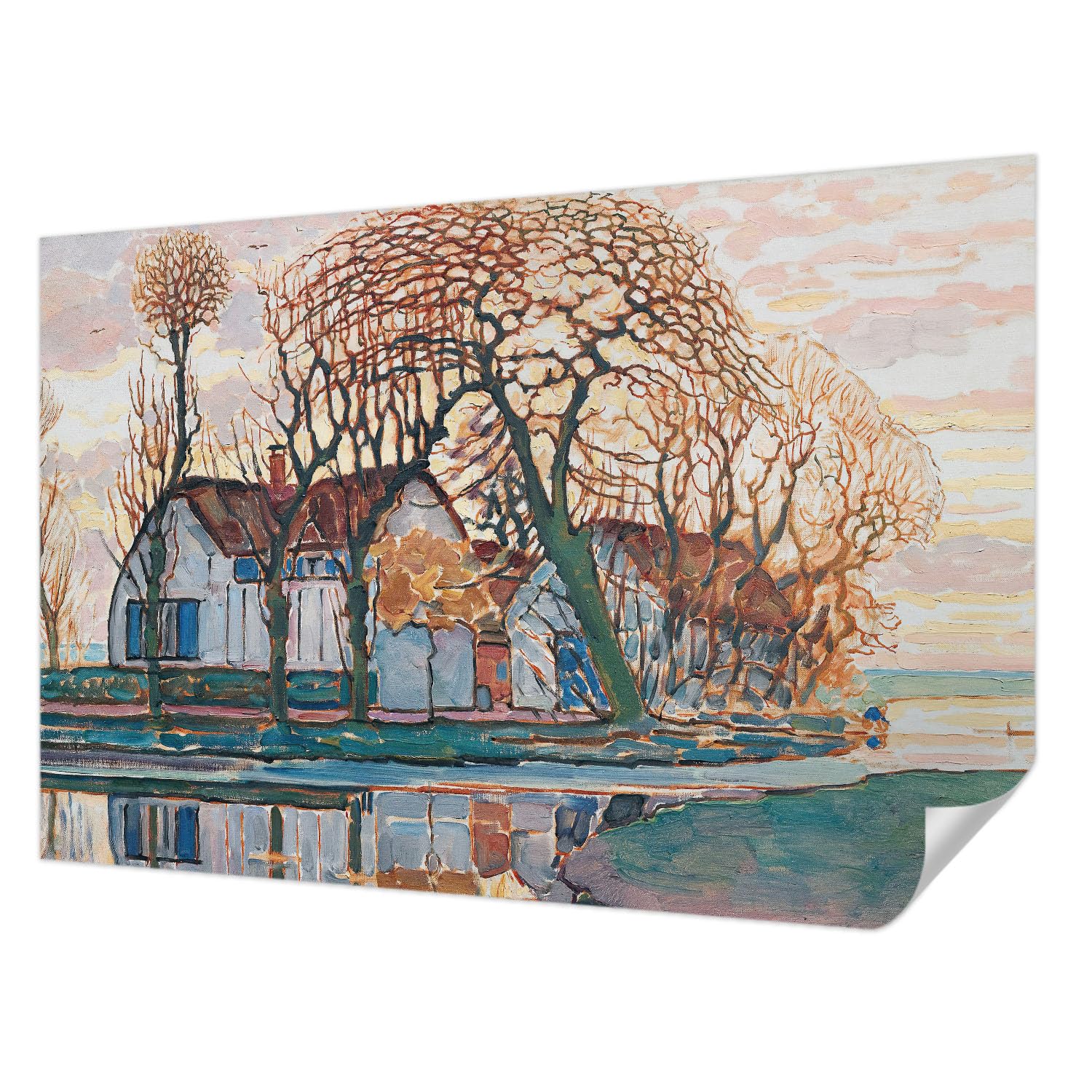 Papier peint adhésif résistant aux taches Tulup 104x70 cm avec pose murale facile