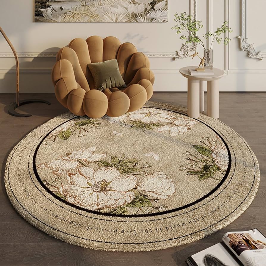 ラグマット ラグ 北欧 円形 180cm*180cm 滑り止め付 Amazon.co.jp: [HOG6] ラグマット おしゃれ 円形 180cm ラグ 丸