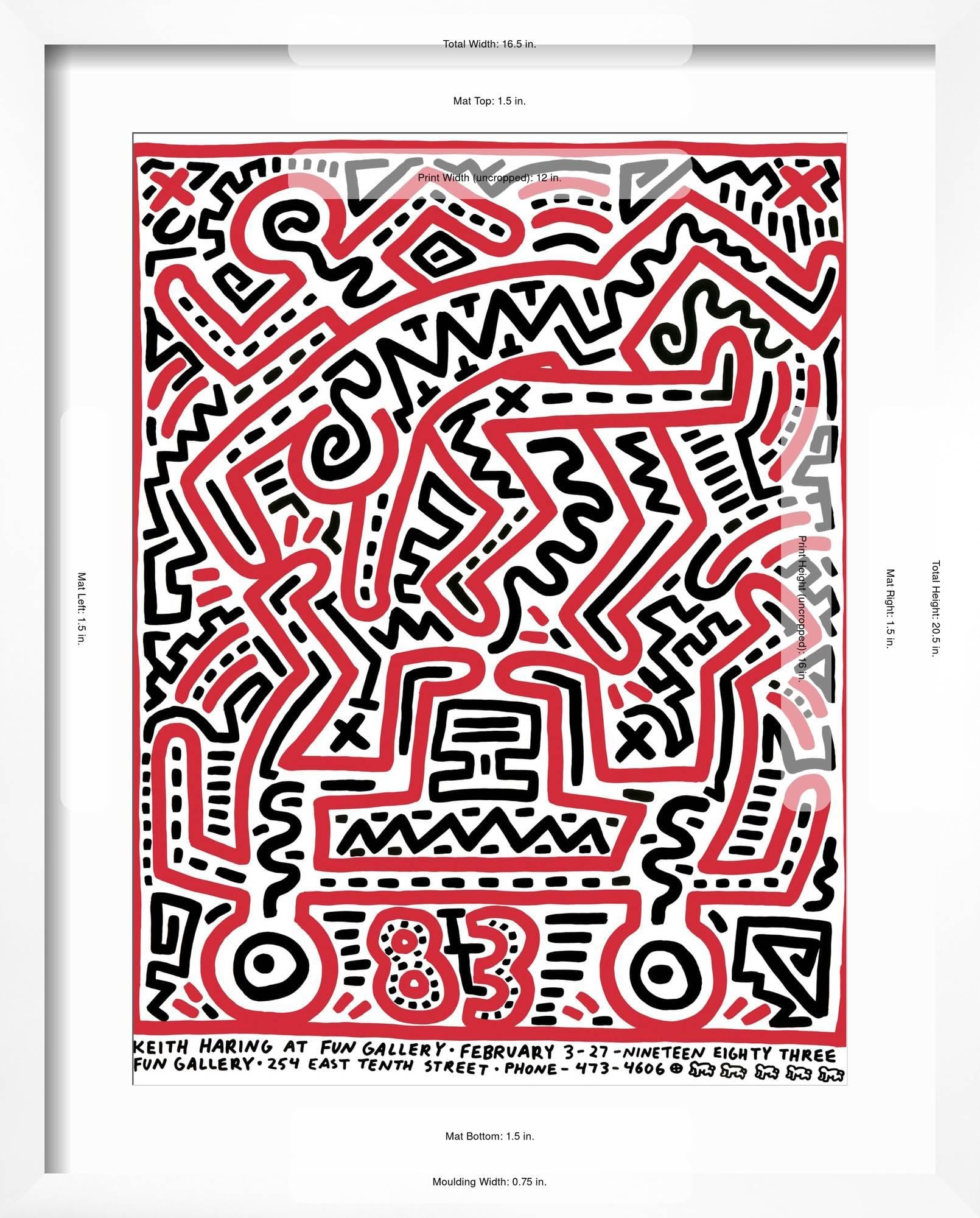 Amazon.com: ART.COM Wall Giclee Print Fun Gallery Exhibition, 1983