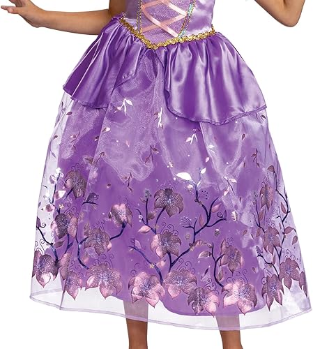 Miniatura 4 de Disguise Disfraz de princesa Rapunzel para niñas, disfraz oficial de princesa de Disney, disfraz infantil