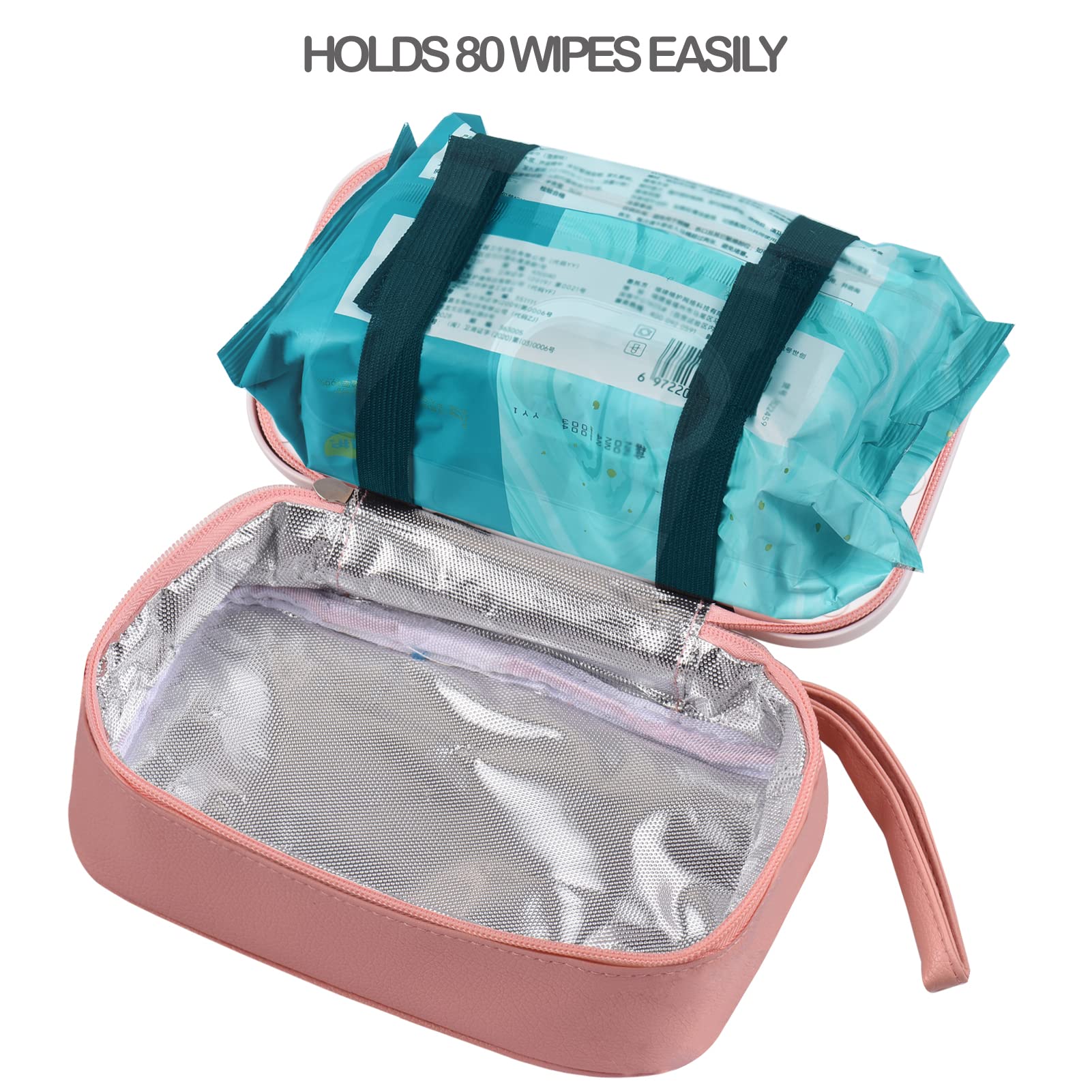 Réchauffeur de lingettes humides rechargeable par USB pour bébé Contrôle intelligent de la température Conception de grande capacité Portable Maison Voyage Camping Boîte