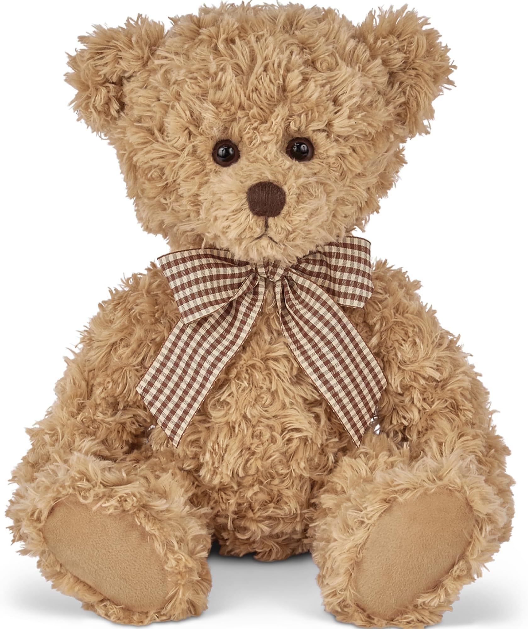 Bearington Theodore Teddy Bear,17 inch, Brown Plush Teddy Bear Stuffed Animals