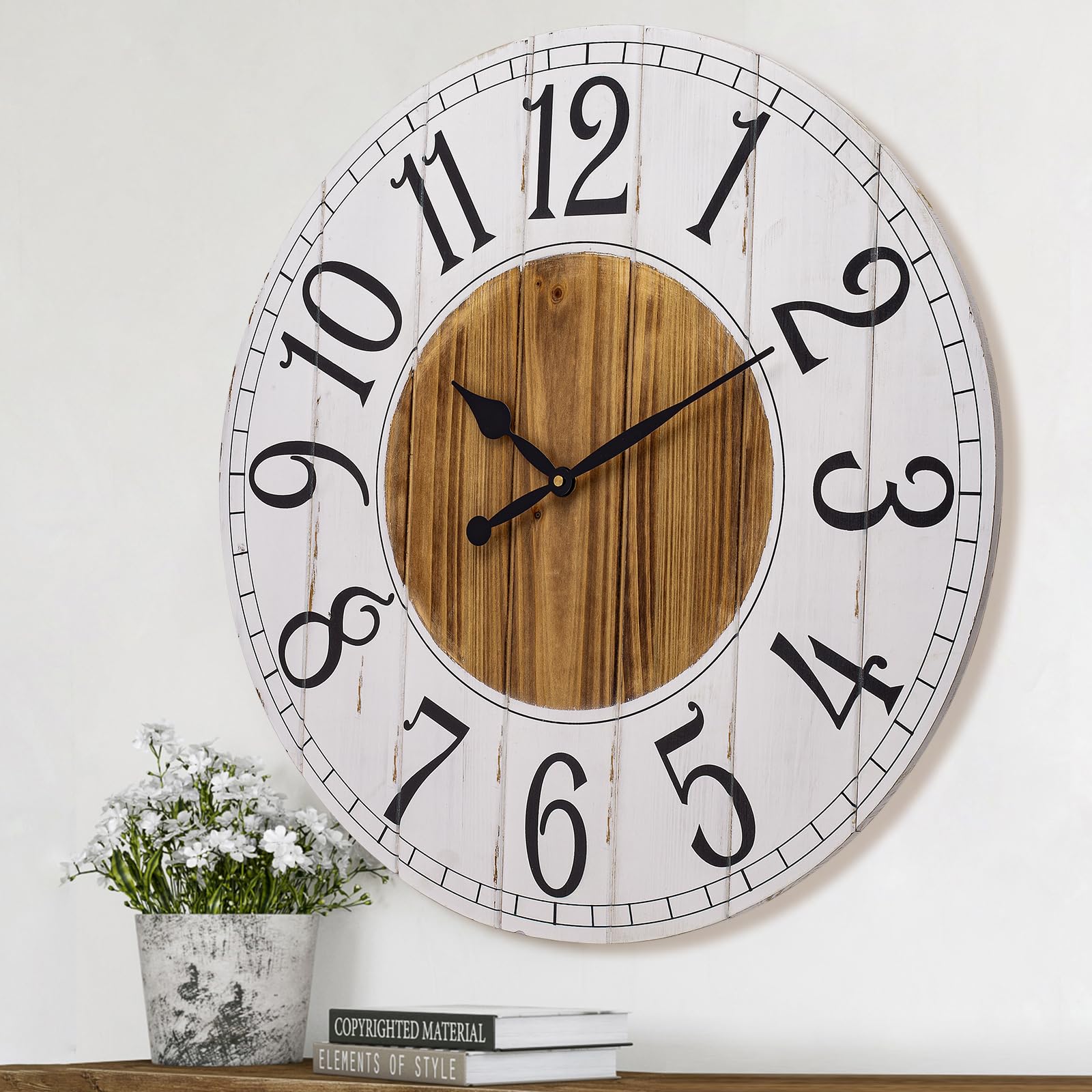 Distressed Wall Clocks at Michael Gladys blog