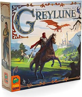 Greylune Board Game – Strategy Worker Placement Game from the Designer of Caylus, 2–4 Players, Ages 14+, 45–60 Min