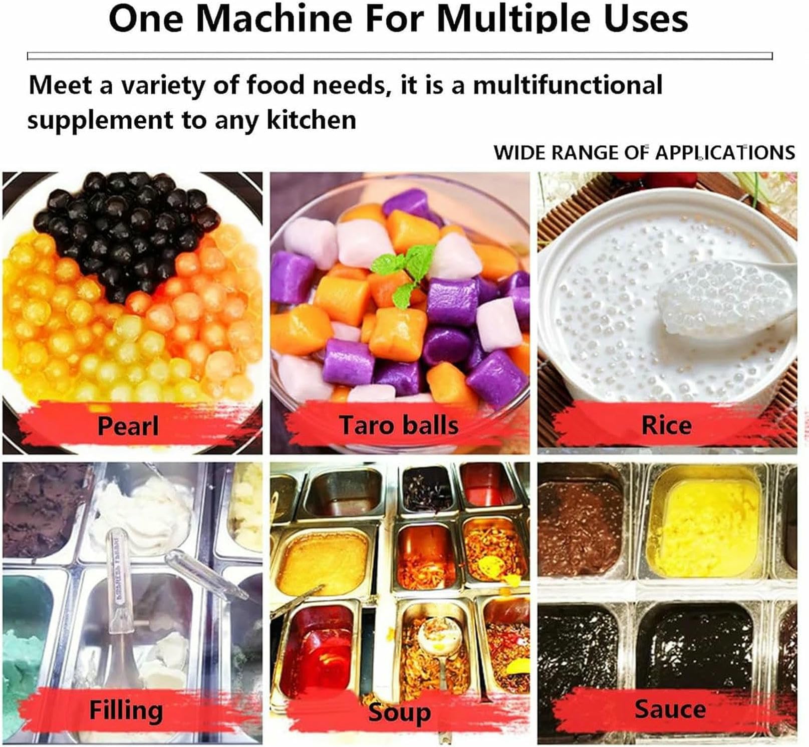 Scaldavivande Elettrico da 18 Litri, Vassoio Scaldavivande Portatile per Buffet E Riscaldamento con 3/4/5/6 Coperchi Staccabili, Scaldavivande con Tavolo A Vapore per Uso（5Lids）