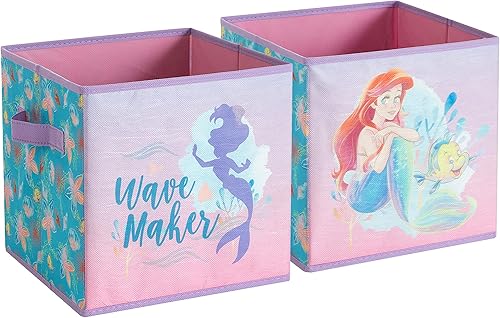 Miniatura 32 de Idea Nuova Marvel Spidey and His Amazing Friends - Juego de dos espaciosos cubos de almacenamiento plegables, 10 x 10 pulgadas Spidey y sus