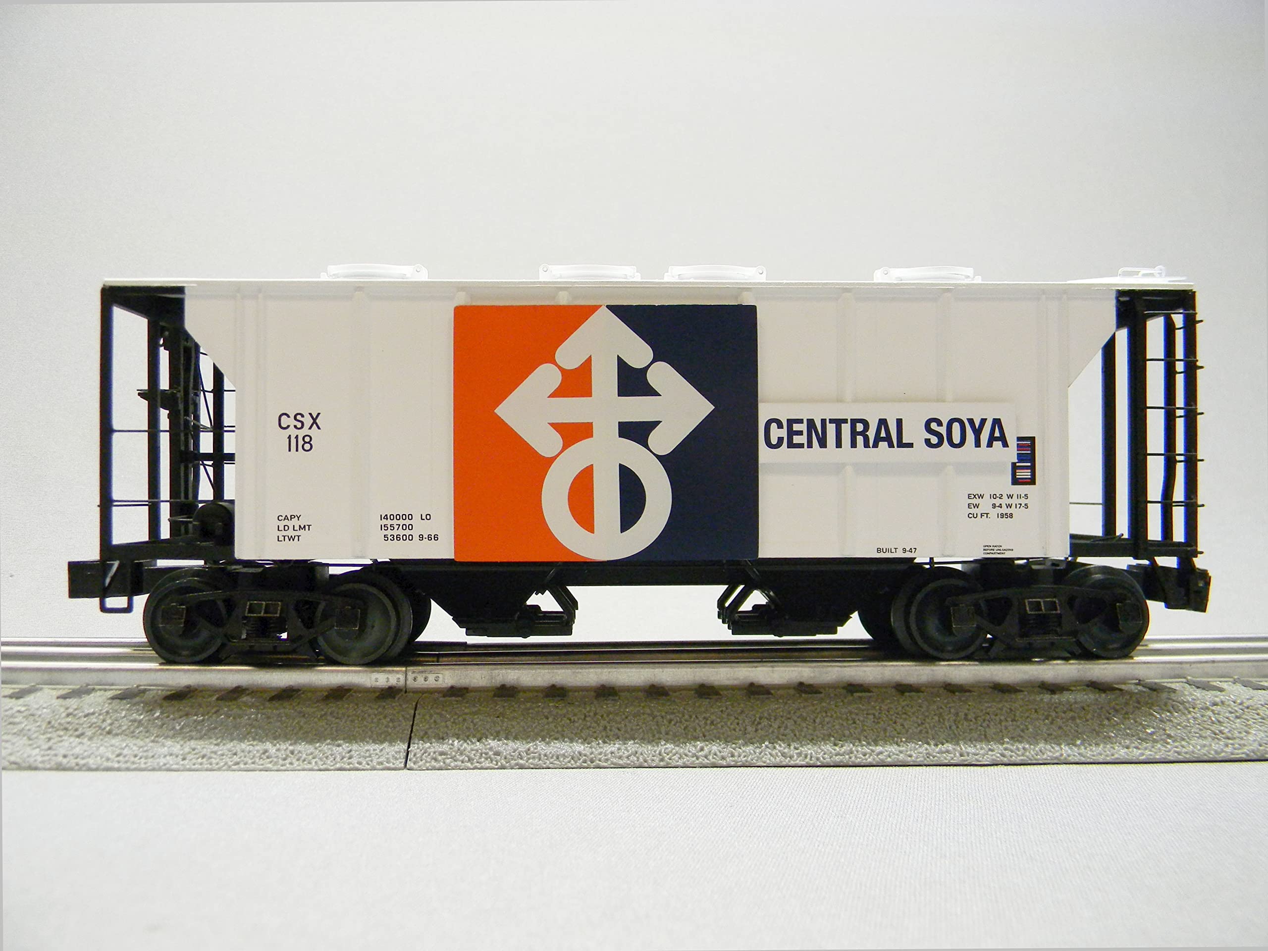 N AMT 41' Ballast Hoppers-3 PK