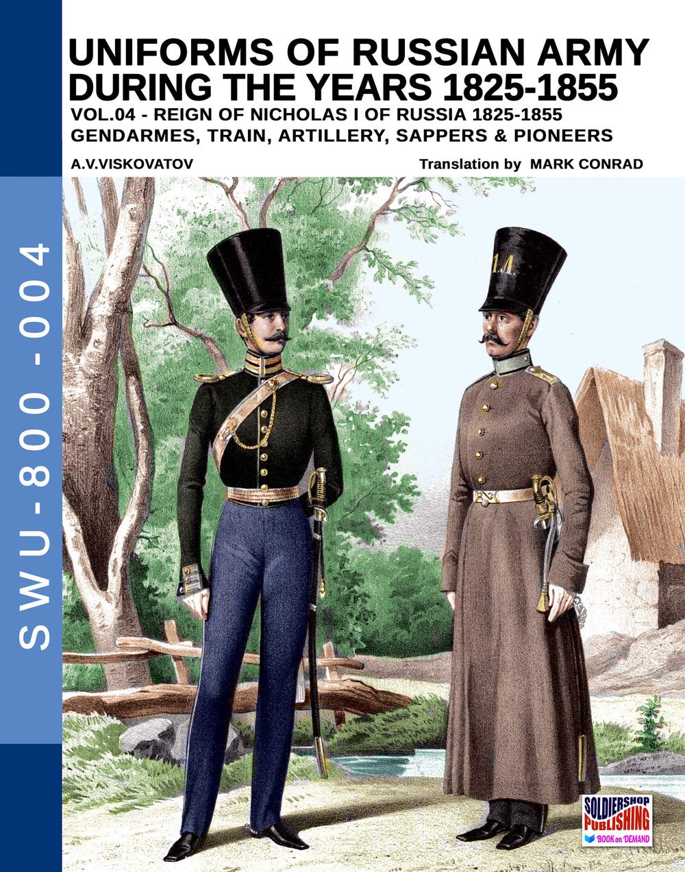 Guide uniformes russes 1825-1855 artillerie figurines et reconstitution