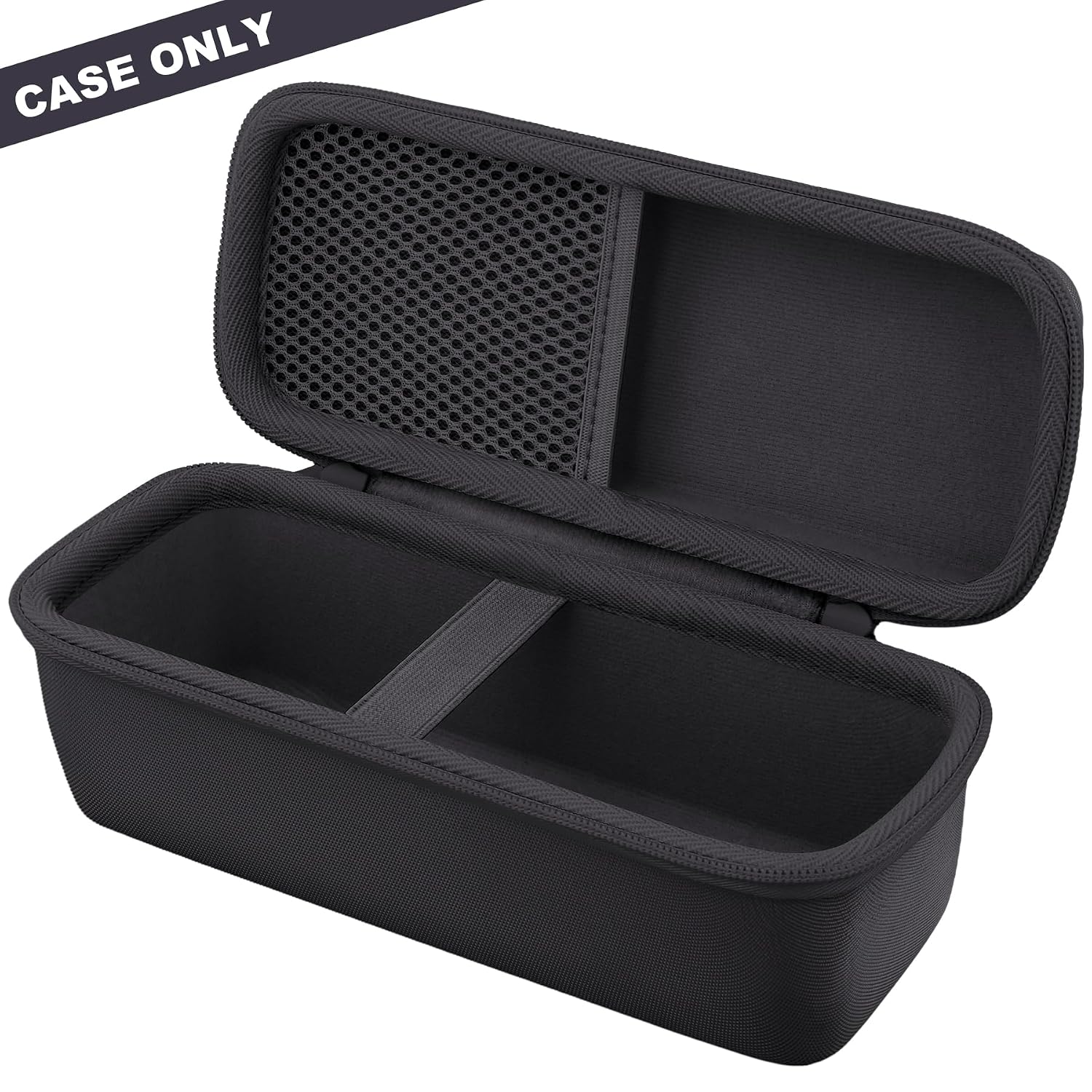 Hard Carrying Case for usmile C30 Cordless Water Flosser, Black | Features a Mesh Pocket for Accessories. Sturdy Handle for Easy Carrying. Hard EVA Shell with Soft Velvet Lining