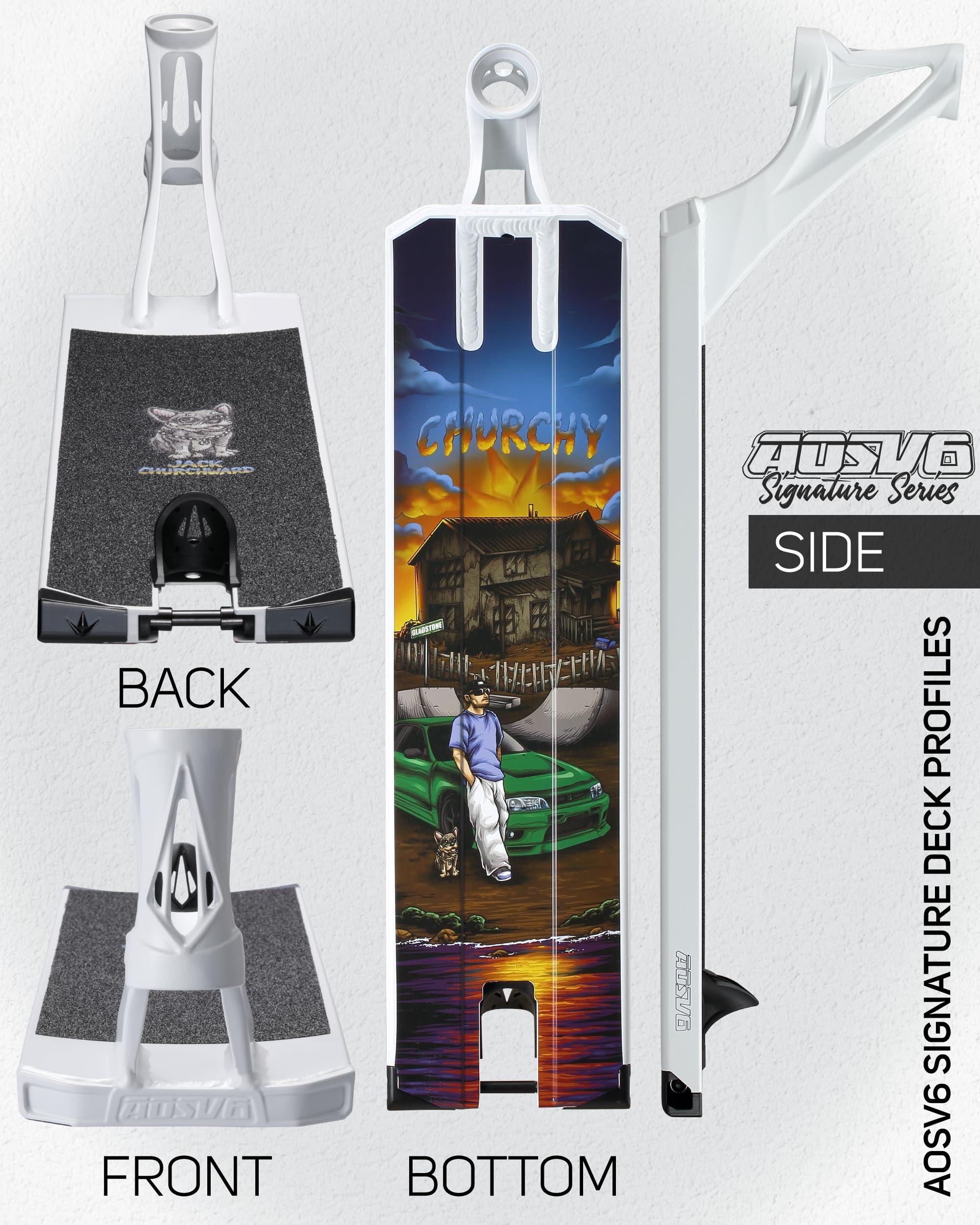 Envy Scooters AOSV6 Signature Deck | Jack Churchward 6.0