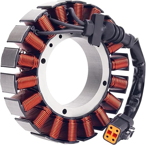 Miniatura 4 de AHL Bobina de estator Magneto 30017-07 compatible con Harley Dyna Low Rider FXDL 2007Dyna Street Bob FXDB 2007Dyna Super Glide Custom FXDC 2007Dyna