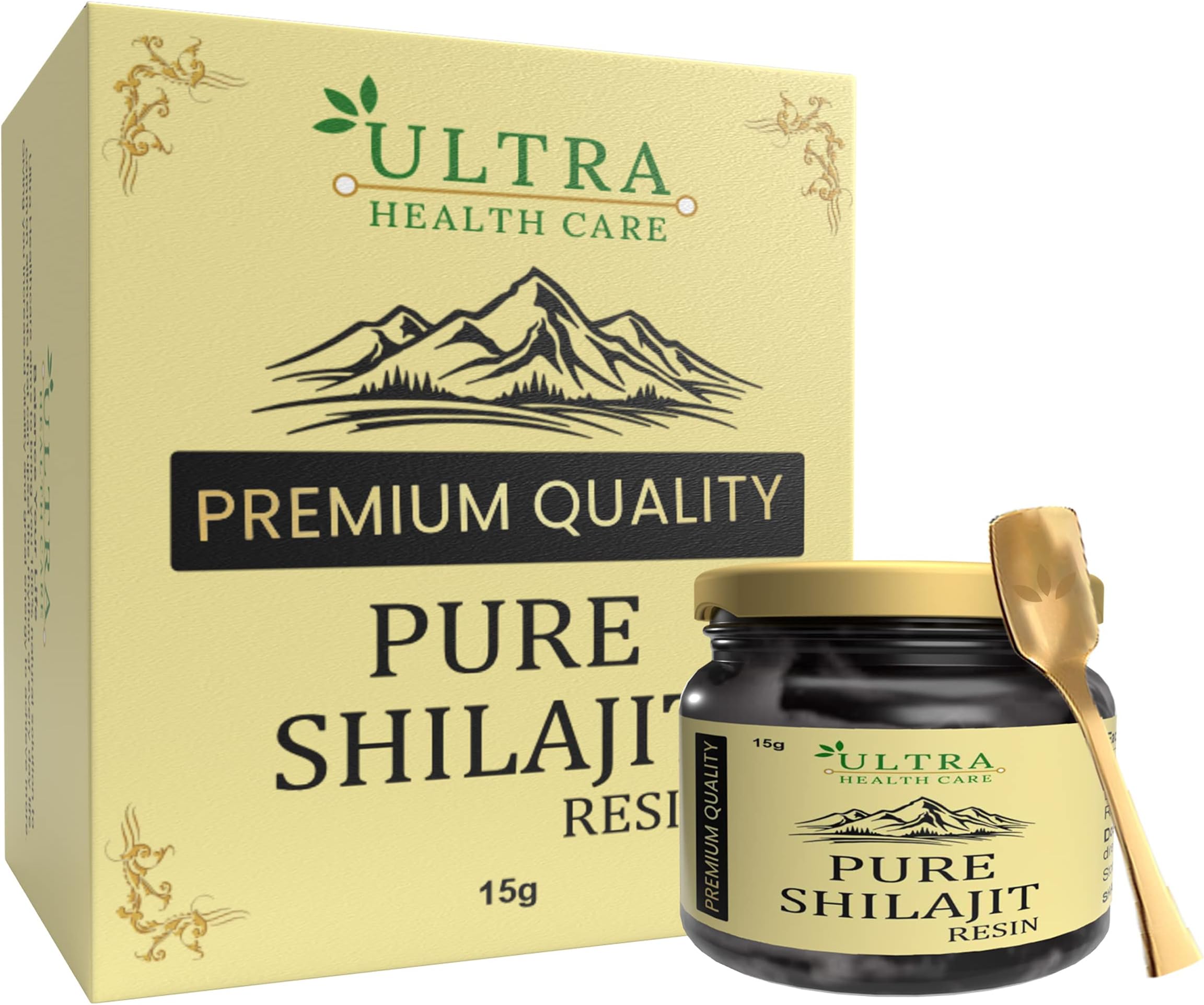 Shilajit Resin for Energy, Focus and Vitality - Pure Quality Himalayan Shilajit | Strength | Stamina | Power | 100% Pure and Natural | Clinically Approved | For Men & Women