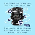 Graco EasyTurn 360 2-in-1 Convertible Car Seat | 1.8-30 kg (4-65 lb), Rotating Rear and Forward-Facing Car Seat