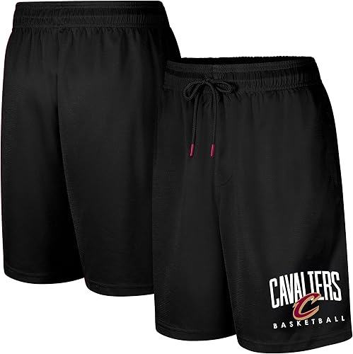 Miniatura 12 de Ultra Game Pantalones cortos de baloncesto oficiales de la NBA Soft Air Mesh Teamster para hombre, ajuste clásico Negro,Color del equipo,Gris