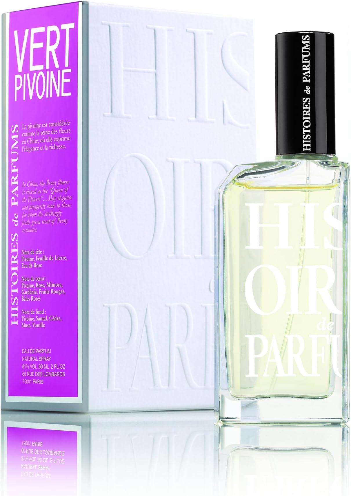 Histoire de Parfums, Coul Vert PIVOI Eau de Parfum Vaporisateur 60 ml 60 ml
