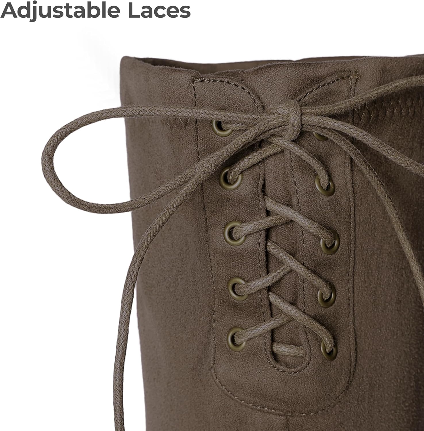 DREAM PAIRS Women's Over The Knee High Low Block Heel Riding Boots Uplace Lei - Image 6