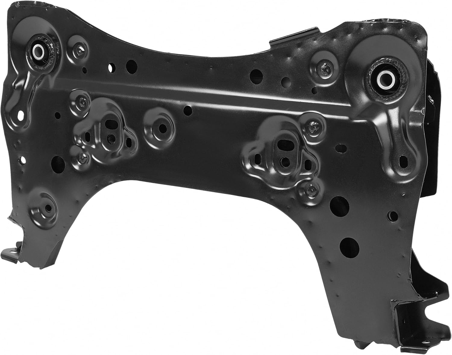 Front Suspension Subframe Crossmember Compatible with 2015-2019 Nissan Sentra Replacement for 54400-4AF2B 54400-4AT0A Engine Cradle Electrophoresis Primed Black Steel