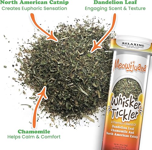 Miniatura 16 de Meowijuana Paquete de fresa Get Sprung Juguete de fresa recargable y mezcla de hierba gatera Happy Grass Promueve el juego y la salud del gato