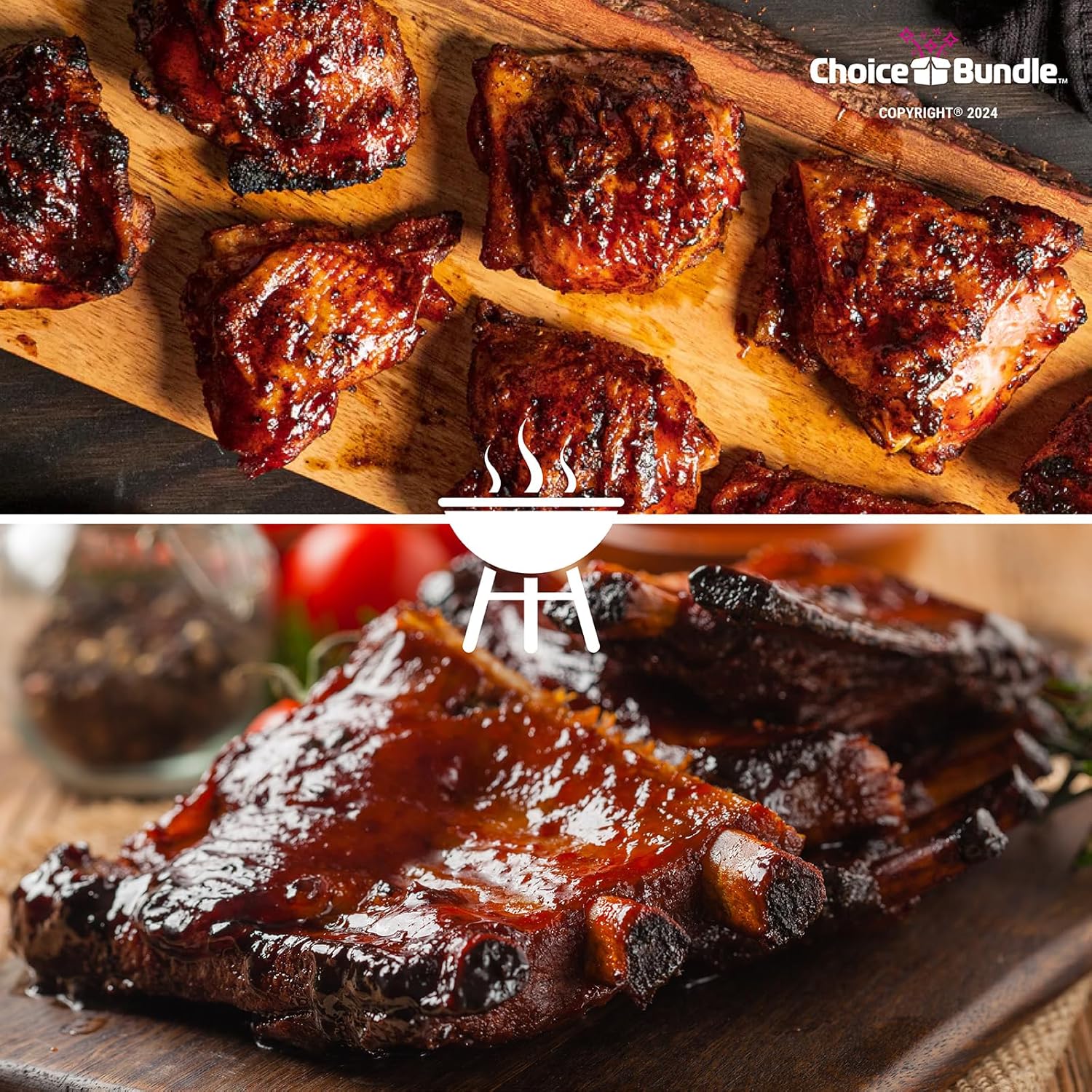 Killer Hogs Vinegar Sauce BBQ 2 pk (32 oz) Great to Dip Toss Glaze & More + Barbecue Masters & Bottle Opener (4 Items)!