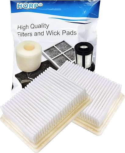 Miniatura 2 de HQRP Paquete de 2 filtros compatibles con Hoover FloorMate FH40000, FH40010, FH40010B, FH40030, FH40011B, FH40020TV SpinScrub Aspiradora vertical de